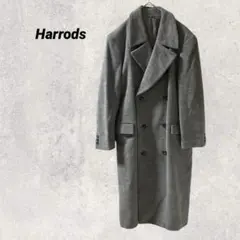 Harrods ハロッズ ロングコート ブラック 40 - メルカリ