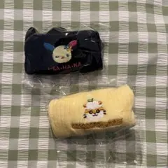 サンリオキャラクターズ　ソックス風ペットボトルカバー　ウサハナ　ころころクリリン