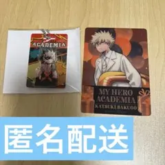ヒロアカ　パッケージ風キーチェーン　ジャンプフェスタ　キーホルダー　爆豪　特典