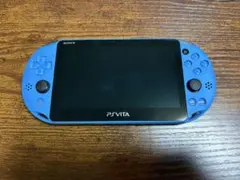 あ*た様 PSVita PCH-2000 アクアブルー PSVITA 本体