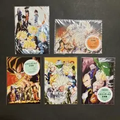 (新品未開封)希少ドラゴンボールZ 生写真 5枚セット movic 当時物