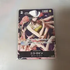 ニコ・ロビン P P-116 黒 プロモ 最強ジャンプ 最安値 - メルカリ