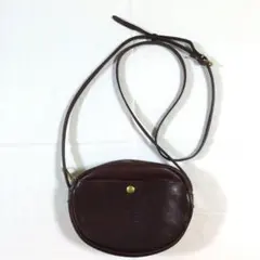 IL BISONTE ショルダーバッグ ダークブラウン