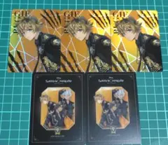 ラギー ツイステ ブレイジングジュエル オーロラカード 5枚セット