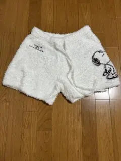 ジェラピケ ショートパンツ スヌーピー ルームウェア ジェラートピケ