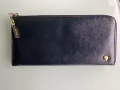 シェルモチーフ 長財布 ネイビーのサムネイル