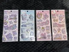 サンリオ キラキラカプセルシール 4種セット
