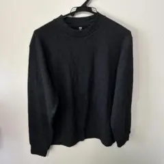 UNIQLO ブラック 長袖カットソー S
