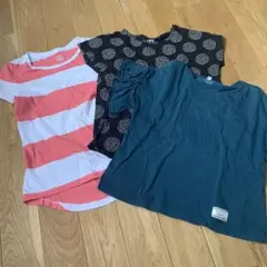 130 Tシャツ3枚セット　まとめ売り