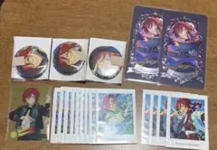 逆先夏目 缶バッチ、 ミュージアムカード、紙類セット