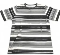 週末セール‼️新品✨　トップバリュ　メンズtシャツ ボーダー　M さらさら生地