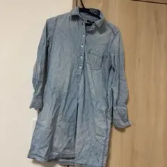 UNIQLO デニムシャツワンピース M