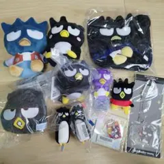 サンリオ　はぴだんぶい　ばつ丸　ぬいぐるみ、マスコット、巾着、キーホルダー等