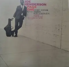 Joe Henderson Page One LP Blue Noteのサムネイル