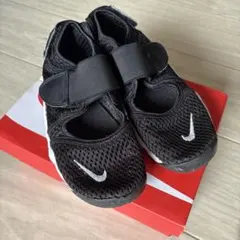 NIKE エアリフト 20㎝ キッズ サンダル ブラック