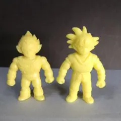 【当時品】 ドラゴンボール 孫悟空 ベジータ ドラ消し消しゴム