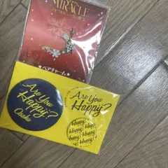 嵐Are you HappY? 東京公演バッジセット＆デビクロくんチャーム１つ