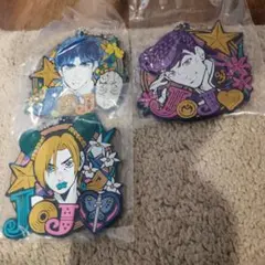 一番くじ　ジョジョワールド J賞　ラバーチャーム 1部4部6部セット