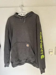 Carhartt グレー パーカー フード付き
