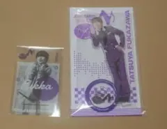 SnowMan ON アクリルスタンド＆クリアステッカー2点セット　深澤辰哉