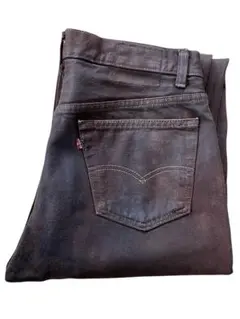▪️vintage us製LEVI'Sリーバイス501 w34茶ブラウン
