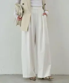 GALLARDAGALANTE(ガリャルダガランテ) ポンチイージータックパンツ