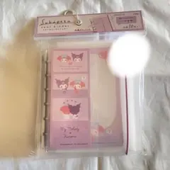 新品未使用　しまむら　スタイルシールバインダー　サンリオ　クロミ　マイメロ