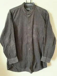 MORGAN WOOD チェック　綿シャツ　L