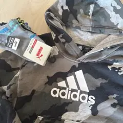 adidas パーカー、トレーナー迷彩　靴下PUMA
