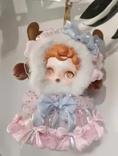 番号292/POPMART SKULLPANDA ハンドメイド着せ替え服