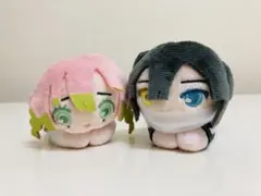 鬼滅の刃 はぐキャラ マスコット 2個セット 甘露寺密璃 伊黒小芭内