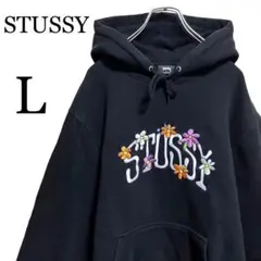 【期間限定お値下げ中】STUSSY 花柄ロゴ ブラック フーディ 2025年最新】stussy 花柄 パーカーの人気アイテム - メルカリ
