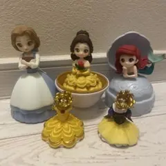 Disneyまとめ売り　ディズニープリンセス　フィギュア　キーホルダー