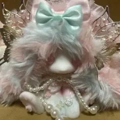 ロップイヤー スクイーズ シリコン ピンク 水色