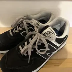 New Balance 574 Classic スニーカー ブラックのサムネイル