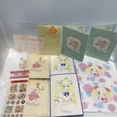 希少　キャンディキャンディハガキレターとシールセット