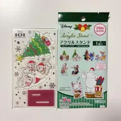 ダイソー ディズニー クリスマス アクリルスタンド 101匹わんちゃんのサムネイル