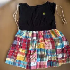 x-girl ノースリーブ ワンピース 4T(100cm)