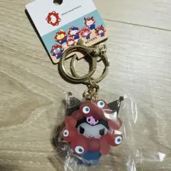 ミャクミャク　なりきり　サンリオ　クリア　キーホルダー　クロミ