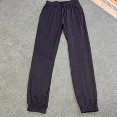 ダークグレー ロングパンツ ゴムウエスト　160