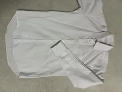 ホワイト長袖シャツ