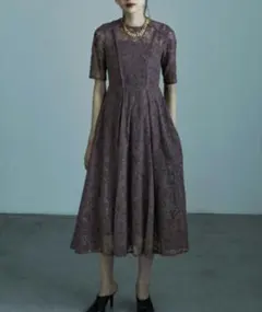 【新品】rire fete　リルフェテ　クラシカル　総レース　ドレス　ワンピース