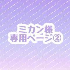 ミカン様 ウィッグオーダー 専用ページ②