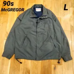 90s McGREGOR マックレガー　ジャケット　カーキ　L　オリーブ