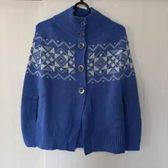 OLD ENGLAND ニットポンチョ