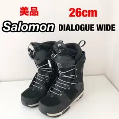 【即日発送】SALOMON スノボブーツDIALOGUE WIDE JP25cm SALOMON 24-25 SALOMON/サロモン DIALOGUE DUAL BOA WIDE