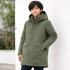 〈GAP〉（160）オリーブグリーン コート