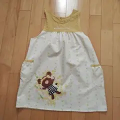 エプロン　保育士　くまのがっこう