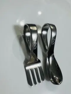 ファミリア　ベビースプーンフォーク2点セット