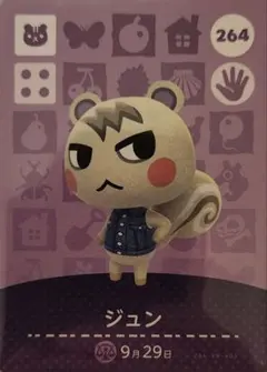 あつ森　amiiboカード　ジュン